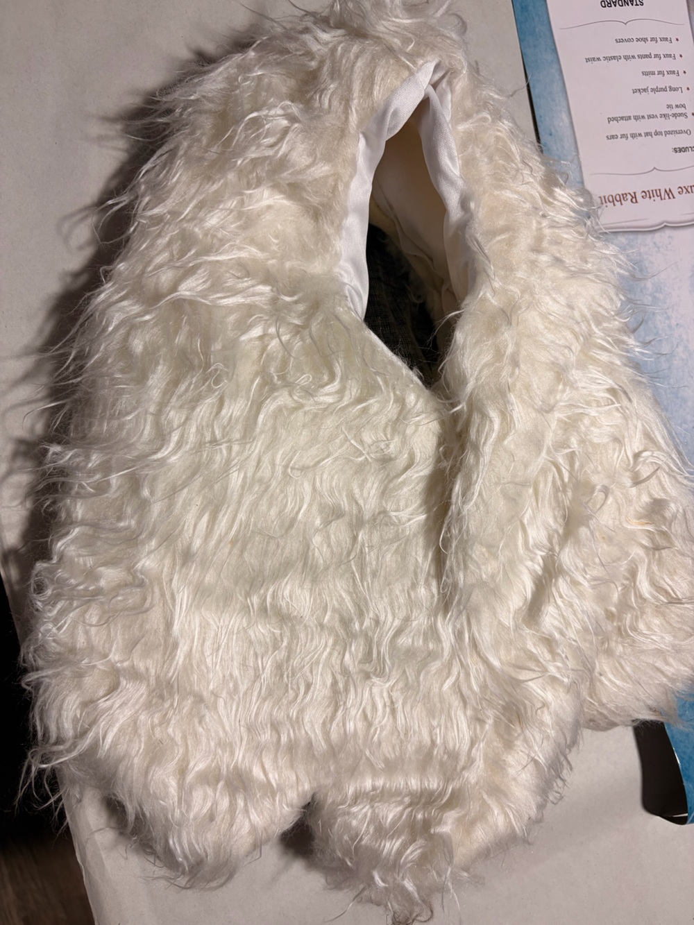 Deluxe White Rabbit Costume - Picture 14 of 14